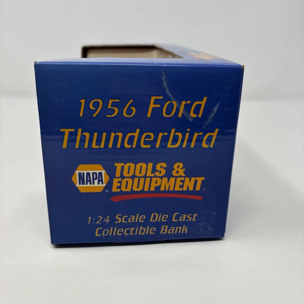 1956 Ford Thunderbird NAPA Tools & Equipment 1:24 Scale Diecast Collectible Bank